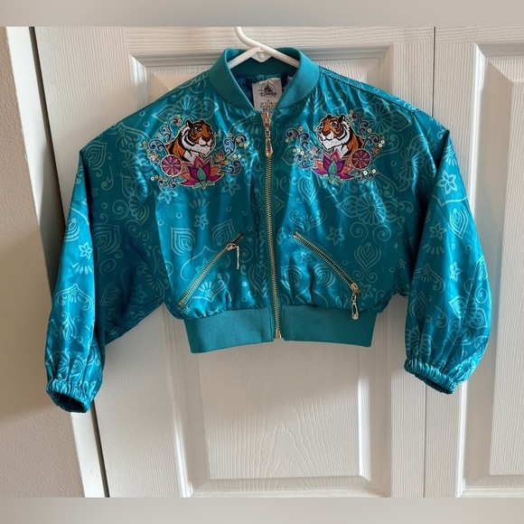 Disney Princess Jasmine & Tiger Rajah bomber Jacket - Picture 1 of 11